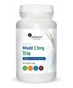 Miedź trio 2,5 mg x 100 vege tab. Aliness