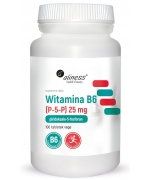 Witamina B6 (P-5-P) 25 mg x 100 tabletek VEGE Aliness