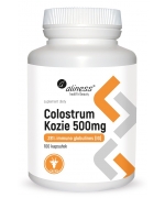 Colostrum Kozie IG 28% 500 mg x 100 kaps. Aliness