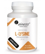 L-Lysine (chlorowodorek) 500 mg x 100 Vege caps.  Aliness