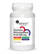 Diosmina mikronizowana PLUS 500 mg x 100 tabletek Aliness