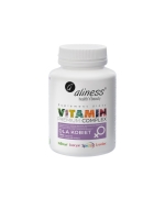 Premium Vitamin Complex dla kobiet x 120 tabletek VEGE Aliness