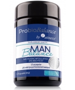 ProbioBALANCE, Probiotyk Man Balance 20 mld. x 30 vege caps. Aliness