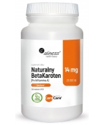 Naturalny BetaKaroten 14 mg (ProWitamina A) x 100 tab. vege Aliness