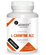 L-Carnityne ALC 500 mg x 100 Vege caps. Aliness