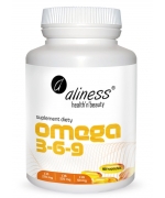 Omega 3-6-9 270/225/50 mg x 90 kapsułek Aliness