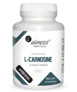 L-CARNOSINE 500 mg x 60 Vege caps.  Aliness