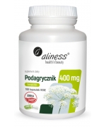 Podagrycznik (Aegopodium podagraria L.) ekstrakt 10:1 400mg x 100 Vege caps Aliness