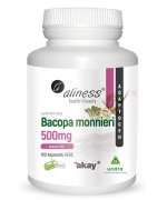 Bacopa monnieri extract 50%, 500 mg x 100 Vege Caps. Aliness