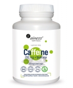 Caffeine 200 mg + guarana x 100 kapsułek vege Aliness