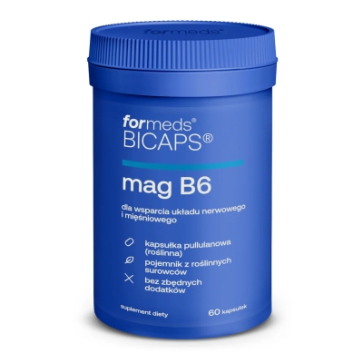 FORMEDS BIOCAPS MAG B6 60 KAP - suplement diety