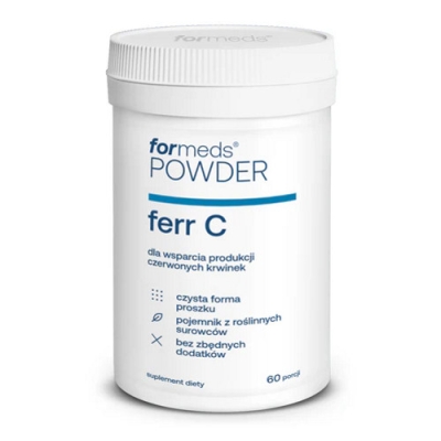 FORMEDS POWDER ferr C, 60 PORCJI