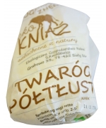 TWARÓG PÓŁTŁUSTY BIO (około 0,30 kg) - EKO KNIAŹ (NA ZAMÓWIENIE)