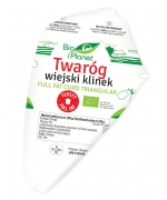 TWARÓG WIEJSKI KLINEK TŁUSTY BIO (około 0,25 kg) - BIO PLANET