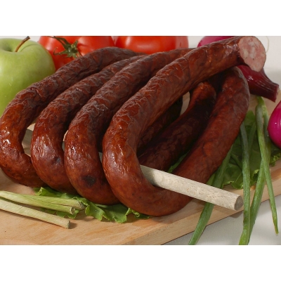 KIEŁBASA CHŁOPSKA BIO (około 0,15 kg) - WASĄG (NA ZAMÓWIENIE)