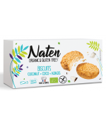 CIASTKA KOKOSOWE BEZGLUTENOWE BIO 150 g - NATEN