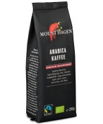 KAWA MIELONA BEZKOFEINOWA ARABICA 100 % FAIR TRADE BIO 250 g - MOUNT HAGEN