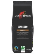 KAWA MIELONA ARABICA 100 % ESPRESSO FAIR TRADE BIO 250 g - MOUNT HAGEN