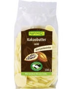 TŁUSZCZ KAKAOWY W KRĄŻKACH BIO 100 g - RAPUNZEL