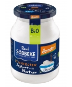 JOGURT NATURALNY (3,8 % TŁUSZCZU W MLEKU) DEMETER BIO 500 g (SŁOIK) - SOBBEKE