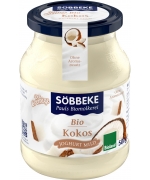 JOGURT KOKOSOWY (7,5 % TŁUSZCZU W MLEKU) BIO 500 g (SŁOIK) - SOBBEKE