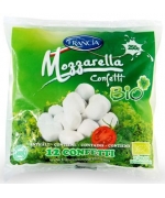 MOZZARELLA (12 małych kulek w folii) BIO 450 g - FRANCIA