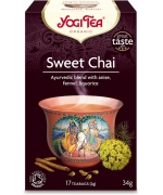 HERBATKA SŁODKI CHAI (SWEET CHAI) BIO (17 x 2 g) 34 g - YOGI TEA