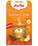 HERBATKA ZŁOTY CHAI Z KURKUMĄ (TURMERIC CHAI) BIO (17 x 2 g) 34 g - YOGI TEA