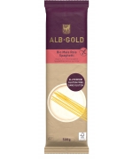 MAKARON (KUKURYDZIANO - RYŻOWY) SPAGHETTI BEZGLUTENOWY BIO 500 g - ALB GOLD