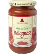 SOS WEGAŃSKI BOLOGNESE BEZGLUTENOWY BIO 350 g - ZWERGENWIESE