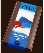 CZEKOLADA MLECZNA BIO 100 g - VIVANI