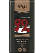 CZEKOLADA GORZKA 92 % BIO 80 g - VIVANI