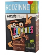 CRUNCHIES ŻYTNIO - OWSIANE Z KAKAO BIO 450 g - MILZU