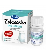 ŻYWE KULTURY BAKTERII DO JOGURTU IMU BEZGLUTENOWE 1 g (2 FIOLKI) - VIVO