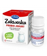 ŻYWE KULTURY BAKTERII DO JOGURTU PROBIO BEZGLUTENOWE 2 g (2 FIOLKI) - VIVO