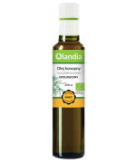 OLEJ Z KONOPI TŁOCZONY NA ZIMNO BIO 250 ml - OLANDIA