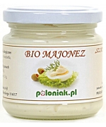 MAJONEZ JAJECZNY BIO 180 ml - POLONIAK