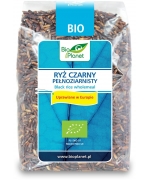 RYŻ CZARNY PEŁNOZIARNISTY (UPRAWIANY W EUROPIE) BIO 400 g - BIO PLANET