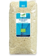 SEZAM BIAŁY ŁUSKANY BIO 1 kg - BIO PLANET