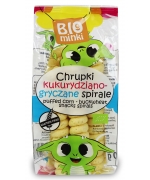 CHRUPKI KUKURYDZIANO-GRYCZANE SPIRALE BEZGLUTENOWE BIO 60 g - BIOMINKI