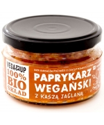 PAPRYKARZ WEGAŃSKI Z KASZĄ JAGLANĄ BIO 190 g - VEGA UP