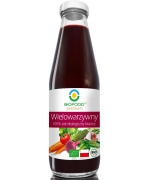 SOK WIELOWARZYWNY KISZONY NFC BEZGLUTENOWY BIO 500 ml - BIO FOOD