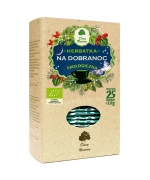 HERBATKA NA DOBRANOC BIO (25 x 2 g) 50 g - DARY NATURY