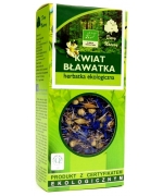 HERBATKA Z KWIATU BŁAWATKA BIO 25 g - DARY NATURY