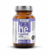 KAPSUŁKI NA WĄTROBĘ (HEPAVITOL) 60 szt. (28,3 g) - PHARMOVIT (HERBALLINE)