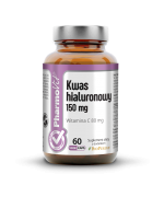 KWAS HIALURONOWY 60 KAPSUŁEK 33,78 g - PHARMOVIT (CLEAN LABEL)