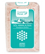 SÓL HIMALAJSKA RÓŻOWA DROBNO MIELONA 600 g - CRYSTALLINE PLANET