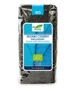 SEZAM CZARNY NIEŁUSKANY BIO 500 g - BIO PLANET