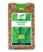 SOCZEWICA BRĄZOWA BIO 500 g - BIO PLANET