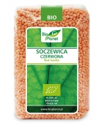 SOCZEWICA CZERWONA BIO 500 g - BIO PLANET